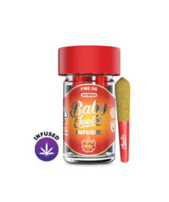 Baby Jeeter 5pc Infused Pre-roll Pack Fire OG