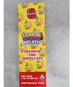 Lemon Cherry Gelato Disposable Vape 1g | Backpack Boyz